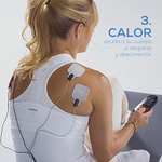 Electroestimulador digital con función calor, tens, ems y masaje