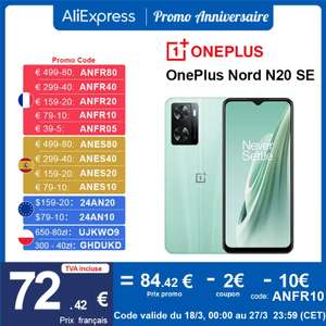 OnePlus Nord N20 SE N 20 (versión global)