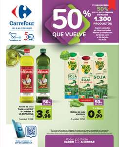 Siguiente Folleto Carrefour (50% Que vuelve)