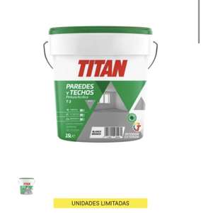 Titan pintura paredes interior/exterior