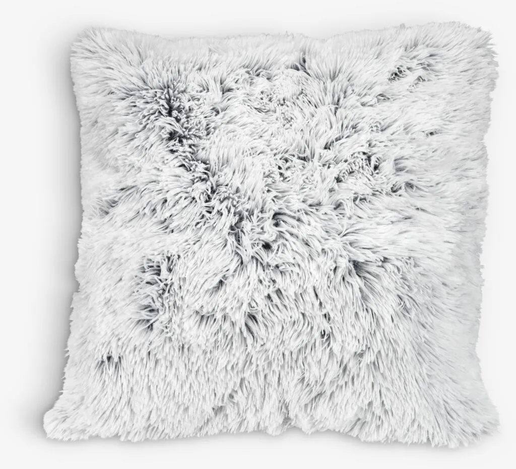 Cojín LOTUS 50x50 blanco/gris