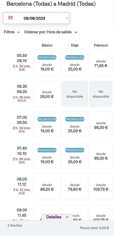 Precios Refrescantes Renfe Muchos trenes y destinos nacionales a 19€