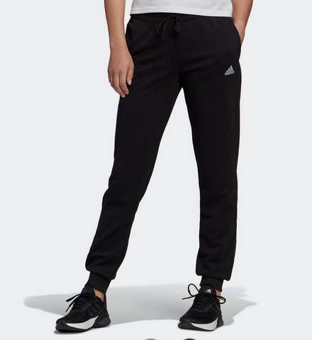 ADIDAS Pantalón Adidas mujer jogger fitness linear negro. Talla de 2XS a XL. Recogida gratis en tienda