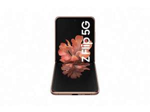 Samsung Galaxy Z Flip 5G, Bronce, 256 GB, 8 GB, 6.7 " HD+, Snapdragon 855, 3300 mAh, Android