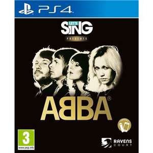 Let's Sing ABBA PS4