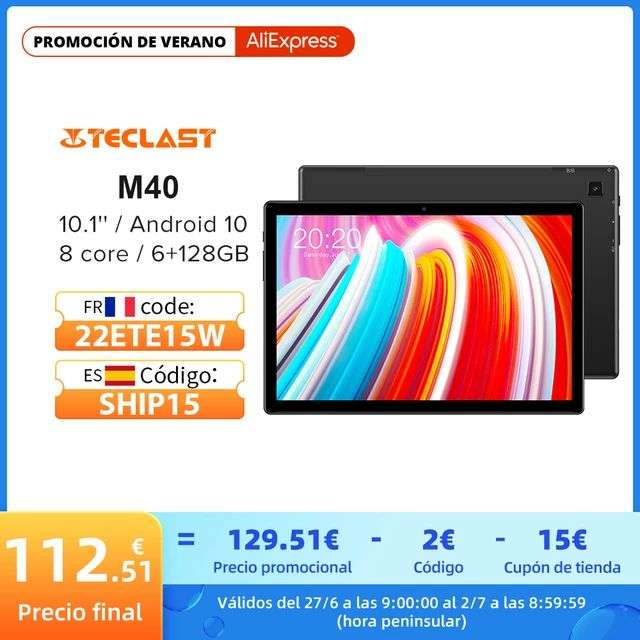 Tablet PC TECLAST M40 4G, 10.1" FHD (1.920x1.080) IPS