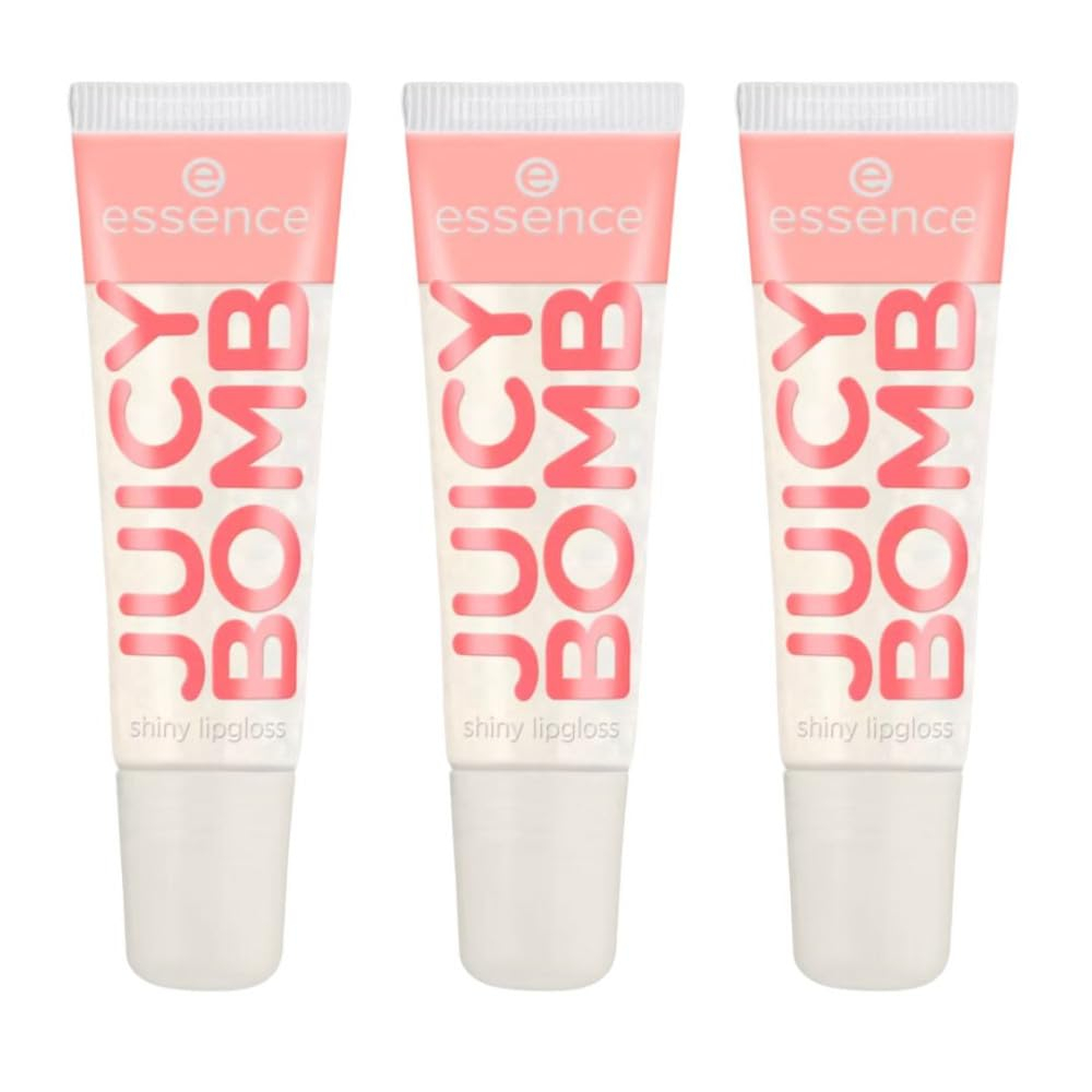 Pack 3 Essence Juicy Bomb Brillo de Labios Brillante No. 101