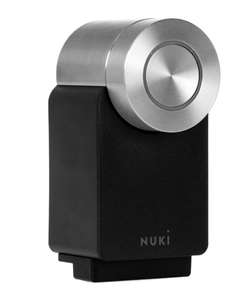 Cerradura inteligente Nuki Smart Lock Pro (4.ª generación) en color negro [También blanco]