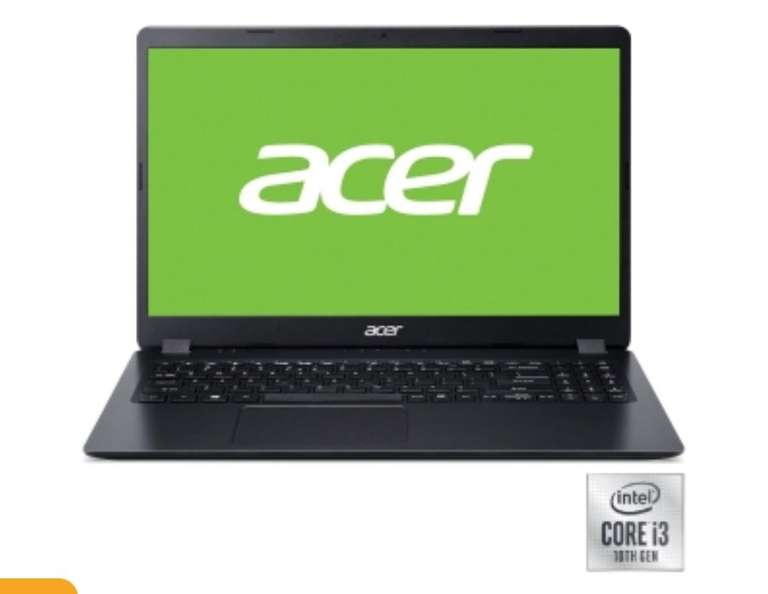 Portátil Acer A315-56-35X1, i3 1005G1 8GB RAM, 256GB SSD, FHD 15,6"-W11 Home. IVA lo dan en cupón. Precio efectivo: 288€
