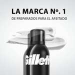 3x Gillette Classic Espuma De Afeitar Para Hombre, Para Piel Sensible, Ayuda A Proteger Contra La Irritación Del Afeitado, 200ml (1'84€/ud)