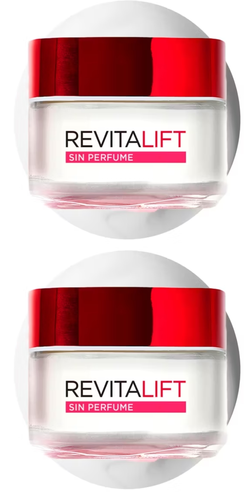 2 X L'Oreal Paris Dermo Expertise Revitalift Crema Hidratante Sin Perfume Anti Arrugas Extra Firmeza, 50 ml