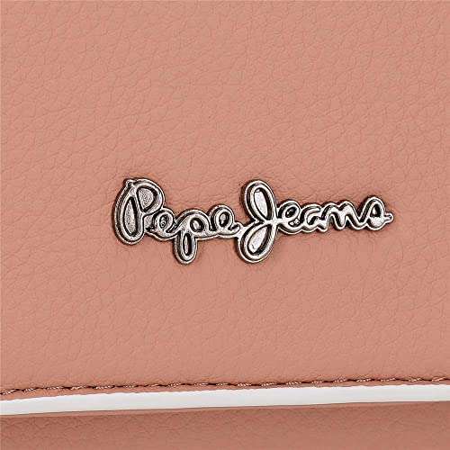 Pepe Jeans Jeny, Equipaje Bolsa De Mensajero Mujer, Rosa (Pink), 27x16x5 Cms