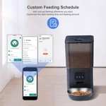 Comedero automático inteligente para mascotas 6L, compatiblilidad con app SmartLife / Tuya