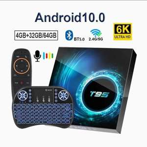 Dispositivo de Tv inteligente T95 Original, decodificador con Android 10