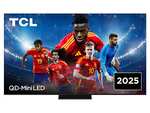 TV QD-Mini LED 75" - TCL 75C7K, 4K HDR Premium 3000nits, FALD, Smart TV con Google TV, Dolby Vision IQ·Atmos, 144Hz