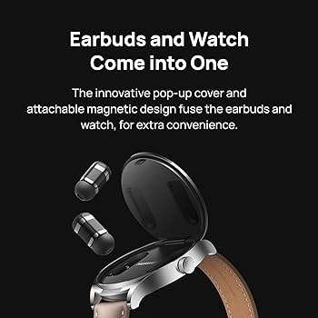 HUAWEI WATCH Buds - 2 en 1, AMOLED de 1,43 ", IP54, Auriculares con ANC - Smartwatch y Auriculares Inalambricos