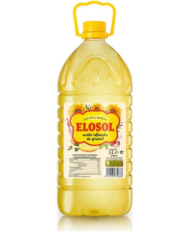 Aceite de Girasol 5L - SUPECO | [ 1,58€ / L ]