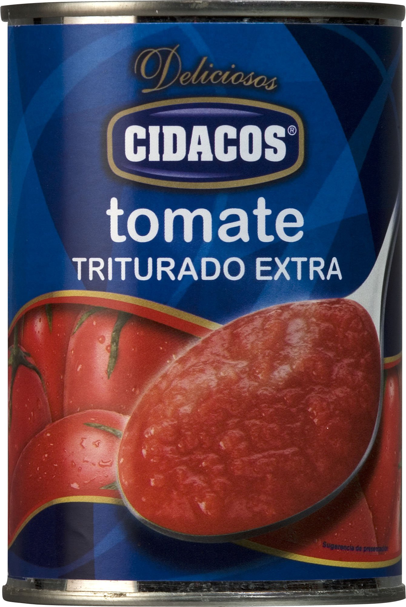 Cidacos Tomate Triturado Extra, 400g - SÓLO TOMATE, SAL Y ÁCIDO CITRICO