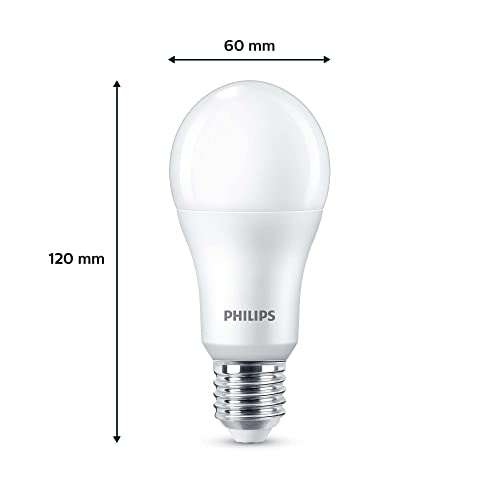 Philips - Bombilla LED A60 13W (Eq. 100W)