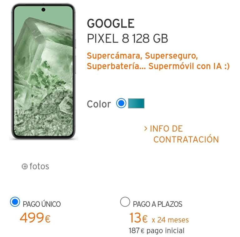 Google Pixel 8 128GB Verde