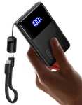 INIU 45W Power Bank, El Más Ligero 10000mAh Bateria Externa, PD3.0 Carga Rápida USB C Input & Output Bateria Portatil con Linterna