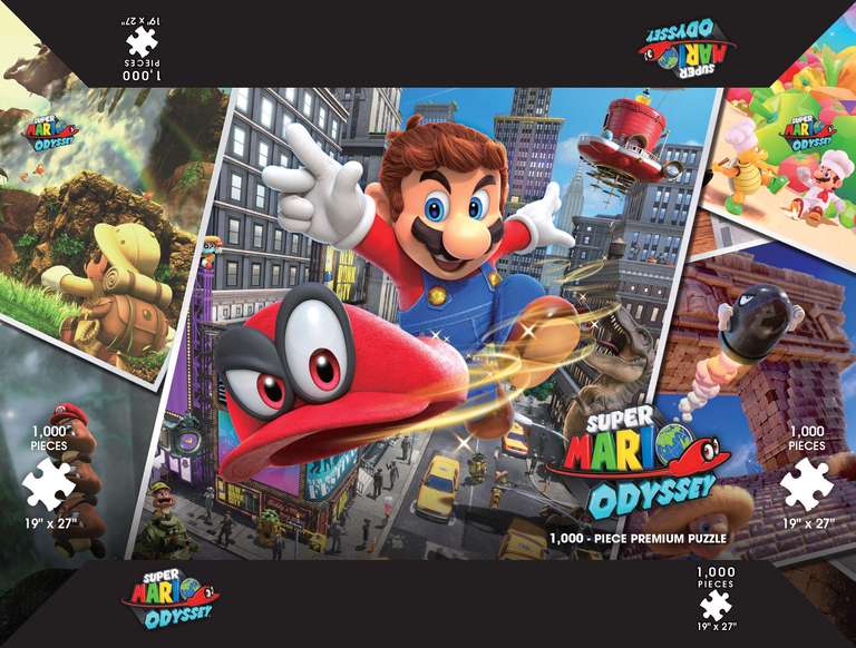 Puzzle de 1.000 piezas Super Mario Odyssey [+ ECI]