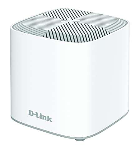 D-Link COVR-X1862,2 extensores red WiFi6, AX1800 Mbps, 2p Gigabit, modos router y extensor (funciona con cualquier router/operadora)