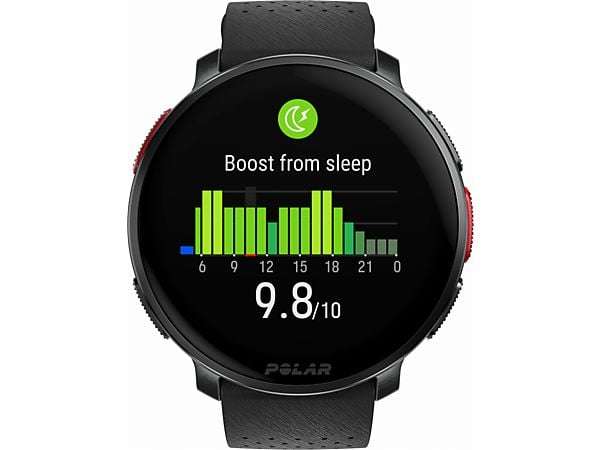 Reloj Deportivo Negro Polar Vantage M2