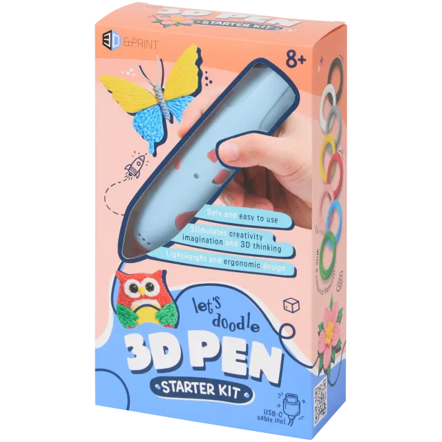Kit completo de inicio para bolígrafo 3D