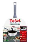 Tefal Daily Cook - Cazo acero inoxidable con Tapa de 24 cm, 4 Litros