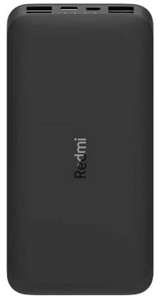 Powerbank - Xiaomi Redmi Power Bank, 10000 mAh, 1 x Micro-USB 2 x USB-C, Negro. Recogida gratis en tienda.