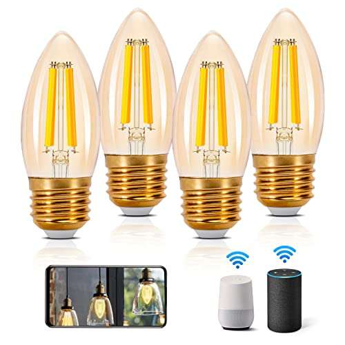 Pack de 4 bombillas LED E27 Aigostar