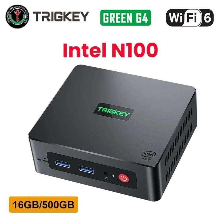TRIGKEY-Mini PC G4, N100-16G500G