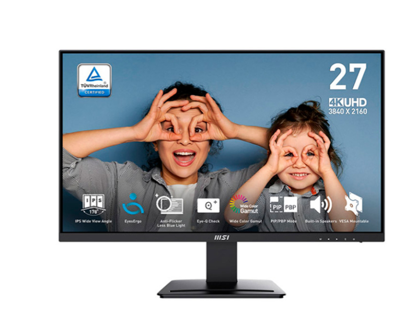 MSI PRO MP273U 27" UHD 4K IPS 60Hz 4ms HDR - Monitor