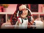 HyperX Cloud Mini Auriculares Gaming Inalámbricos para Niños 85dB Negros también en corte inglés