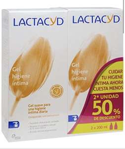 Lactacyd Íntimo, Gel de Higiene Íntima Diario, pH Equilibrado, sin Jabón, Baño y Ducha | Pack Ahorro de 2 uds