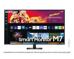 Smart Monitor M7 UHD 4K 43" LS43BM700UP. Mismo Precio en la Web de Samsung Normal.