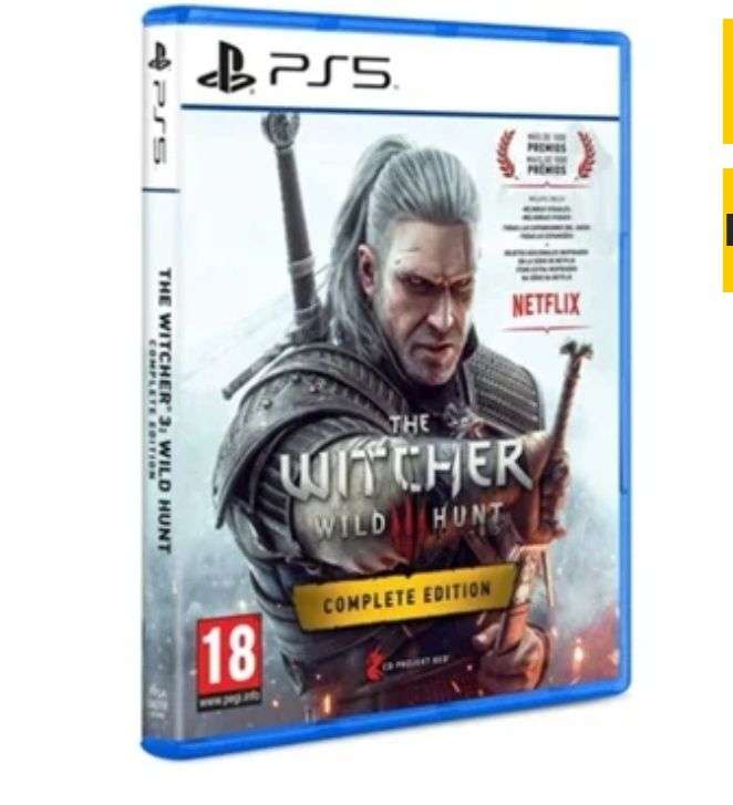 Juego PS5 The Witcher 3 (Complete Edition)
