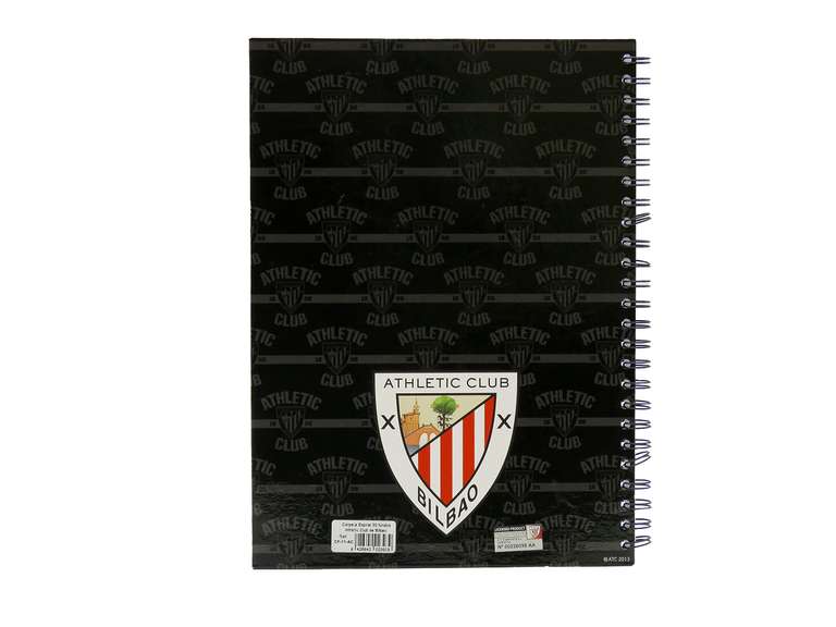 Cuaderno con 30 Fundas de plástico Athletic Club (producto oficial)