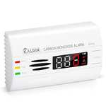 Kalrin Detector de monóxido de Carbono, Detector de CO con 10 años de duración del Sensor, Pantalla LED contra Incendios