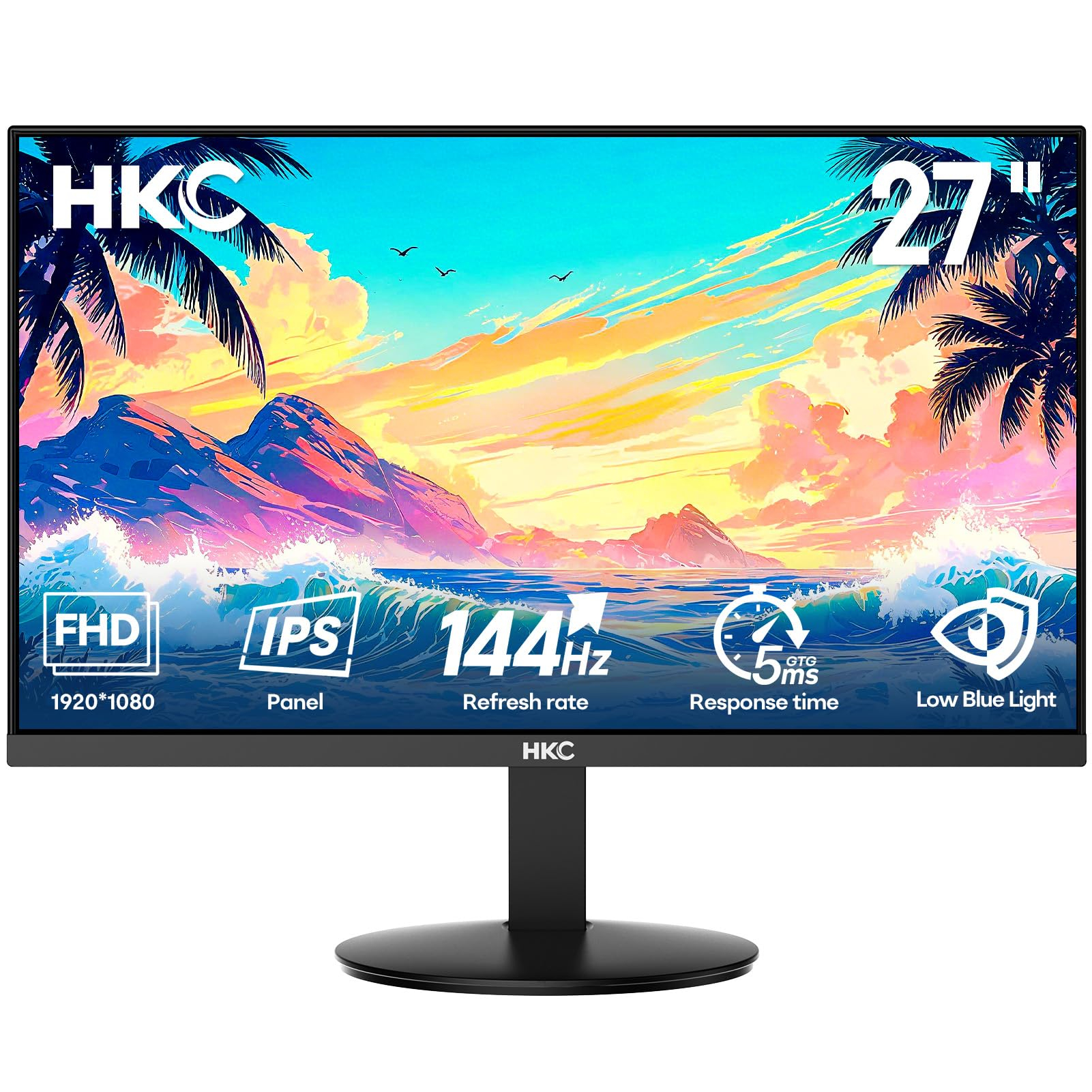 HKC Monitor Gaming 27" Full HD IPS 144Hz (Reacondicionado - Como Nuevo)