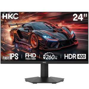 HKC Gaming Monitor 24 Pulgadas 260Hz Panel Fast IPS