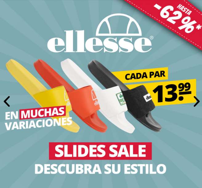 Ellesse Slides Chanclas - solo 13,99€