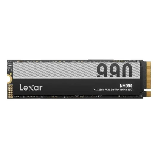 Lexar NM990 2TB SSD NVMe M.2 PCIe 5.0 x4 – 14.000 MB/s, TLC y 1.500 TBW