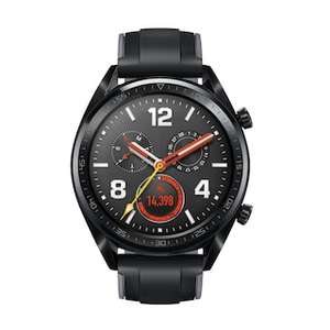 Smartwatch - Huawei Watch GT, 46 mm, 1.39'' OLED, GPS, TruSleep, Correa negra