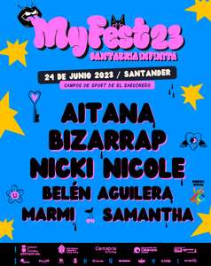 Festival Myfest Cantabria Infinita, con Aitana, Bizarrap y Nicki Nicole