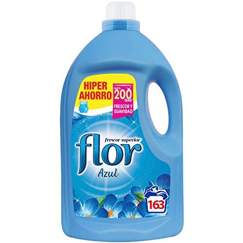 Flor - Suavizante para la ropa concentrado, aroma azul - 172 dosis