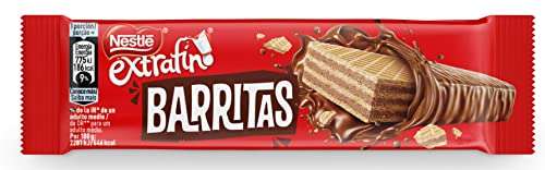 30 barritas Nestle Extrafino Snack Chocolate Con Leche