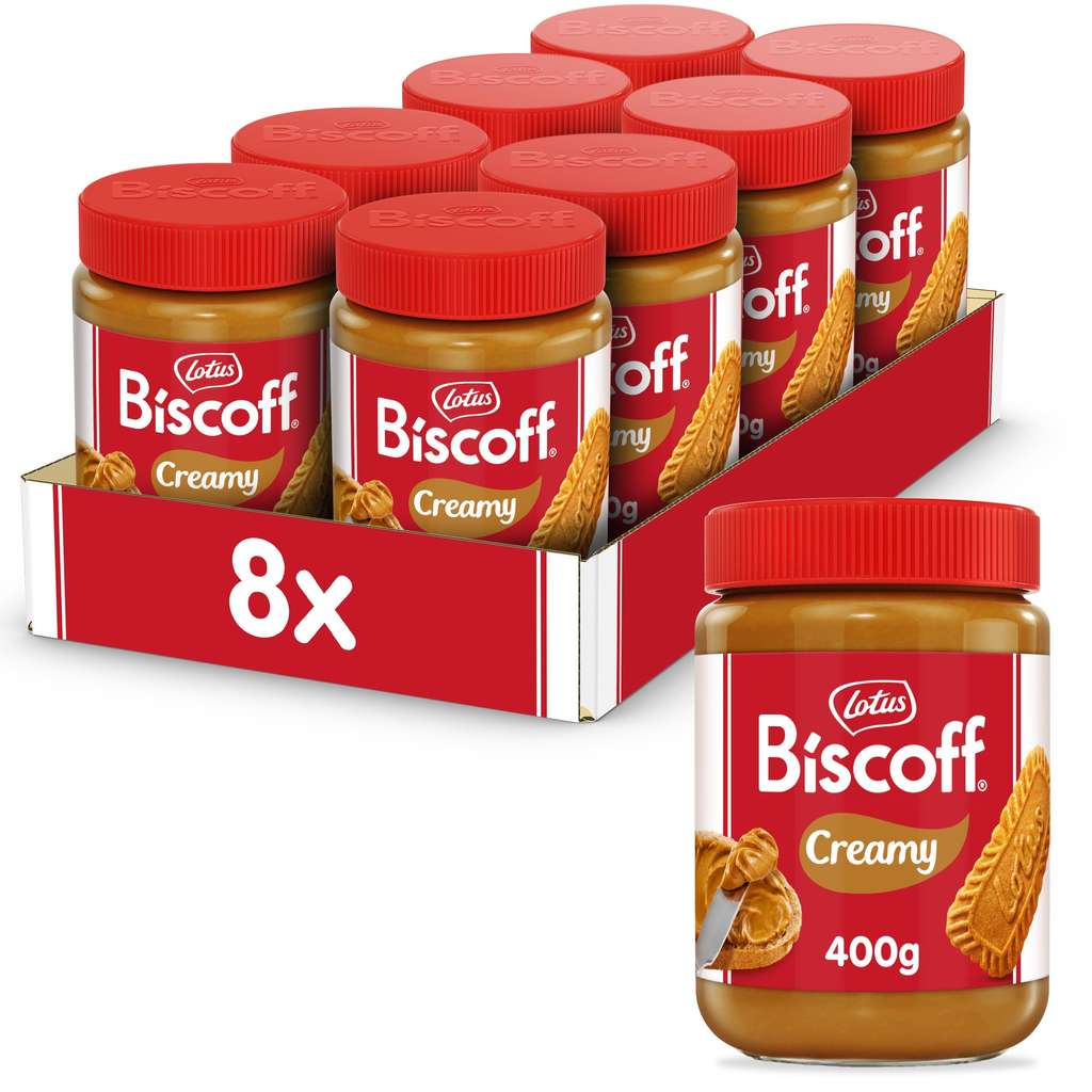 Pasta para untar Lotus Biscoff sabor galleta caramelizada 400 g