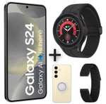 Samsung Galaxy S24 128Gb + Galaxy Watch5 Pro + Funda Móvil.